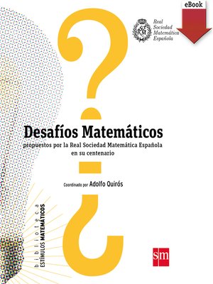 cover image of Desafíos matemáticos